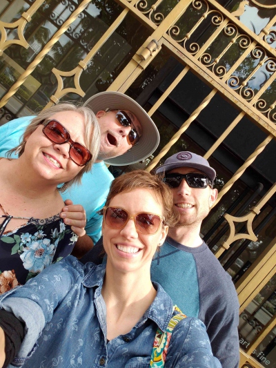 Týmová fotografie z Miami Beach Scavenger Hunt